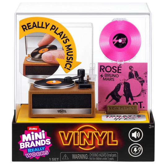 Mini Brands Really Works Vinyl Playset