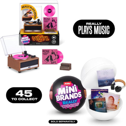 Mini Brands Really Works Vinyl Playset