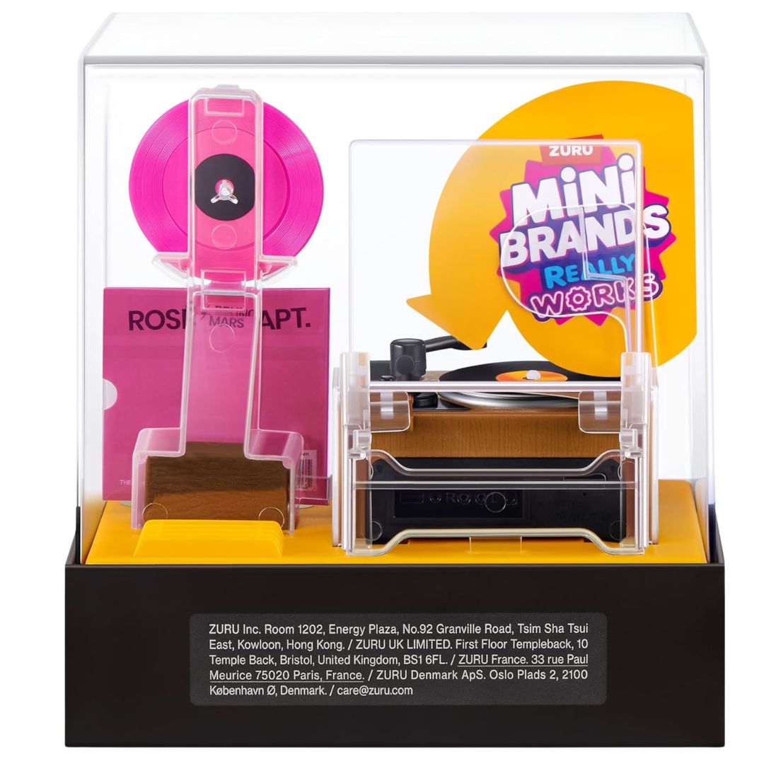 Mini Brands Really Works Vinyl Playset