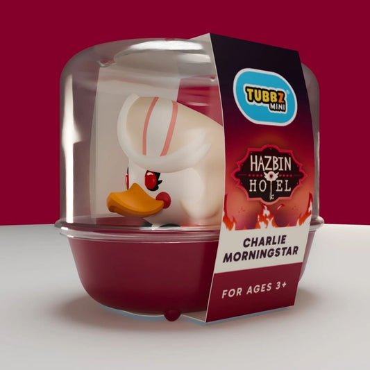 TUBBZ Rubber Duck Mini Hazbin Hotel Charlie Morningstar