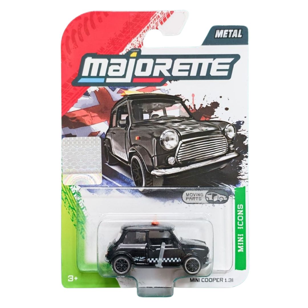 Majorette Mini Icons 1:64 Mini Cooper 1.3i Black