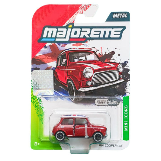 Majorette Mini Icons 1:64 Mini Cooper 1.3i Red