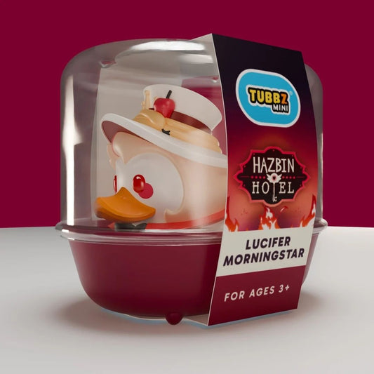 TUBBZ Rubber Duck Mini Hazbin Hotel Lucifer Morningstar