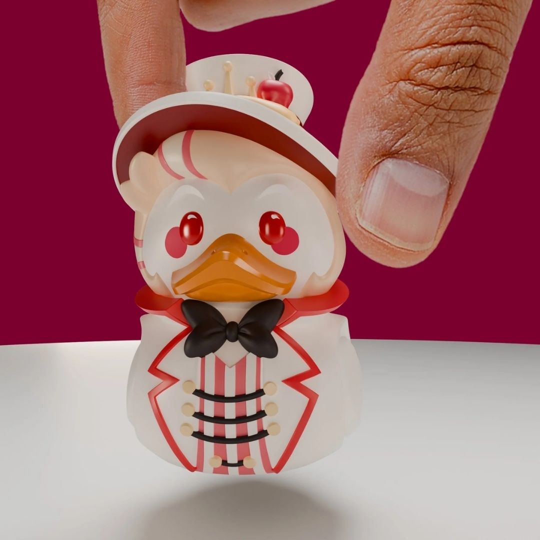 TUBBZ Rubber Duck Mini Hazbin Hotel Lucifer Morningstar