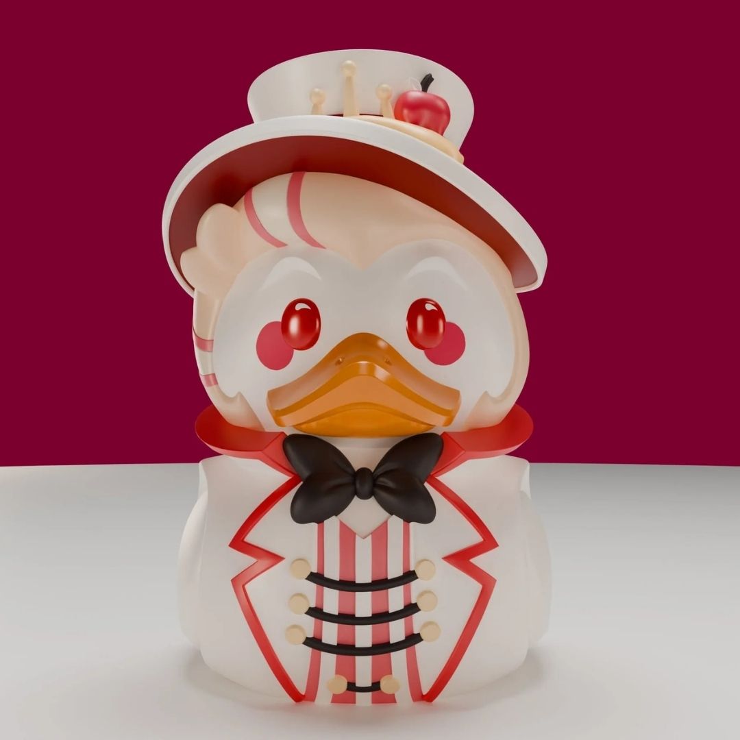 TUBBZ Rubber Duck Mini Hazbin Hotel Lucifer Morningstar