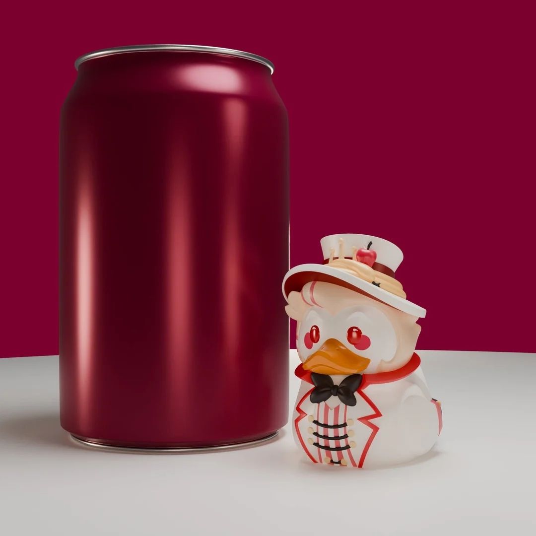 TUBBZ Rubber Duck Mini Hazbin Hotel Lucifer Morningstar