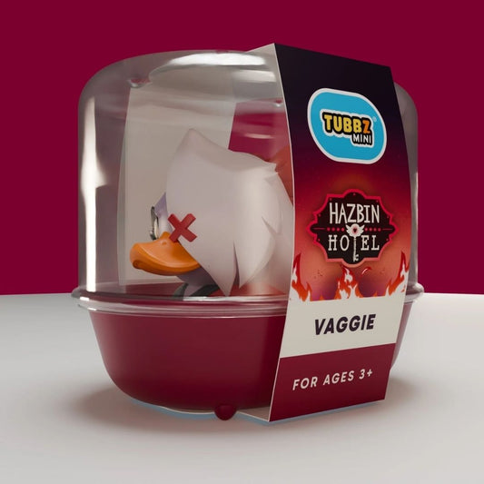 TUBBZ Rubber Duck Mini Hazbin Hotel Vaggie