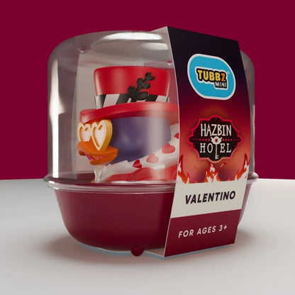 TUBBZ Rubber Duck Mini Hazbin Hotel Valentino