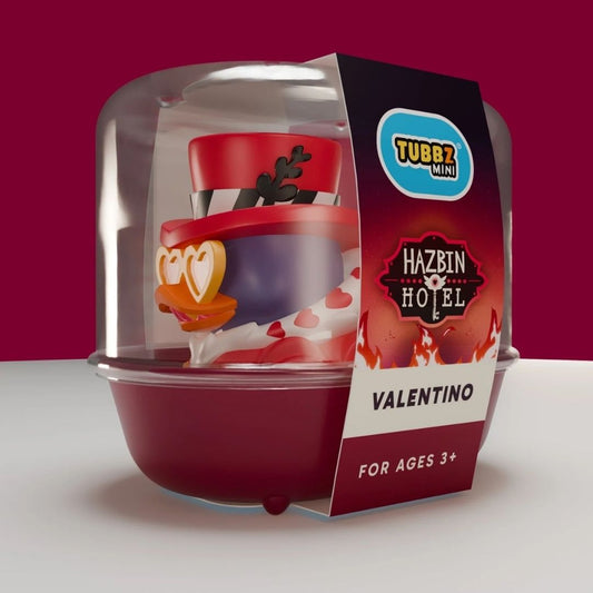 TUBBZ Rubber Duck Mini Hazbin Hotel Valentino