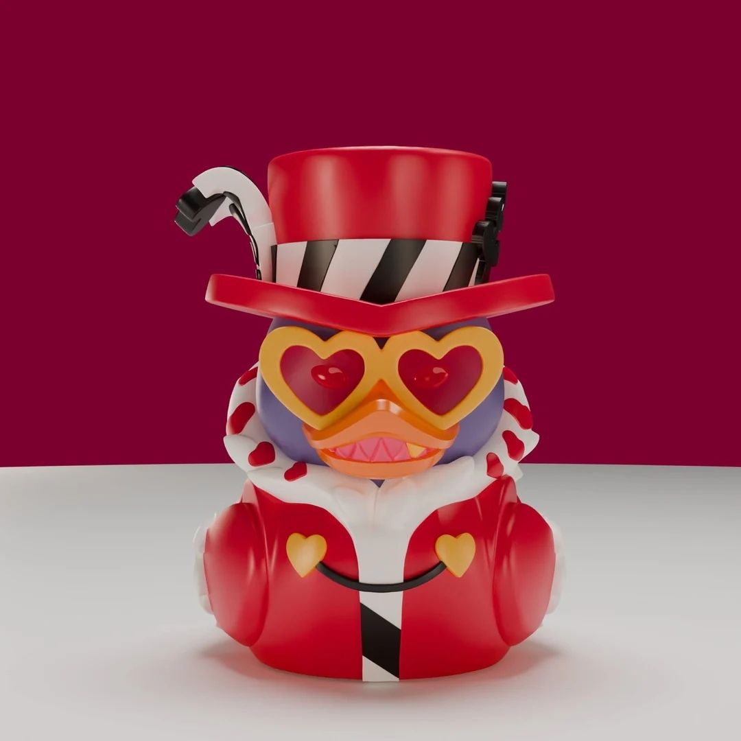 TUBBZ Rubber Duck Mini Hazbin Hotel Valentino