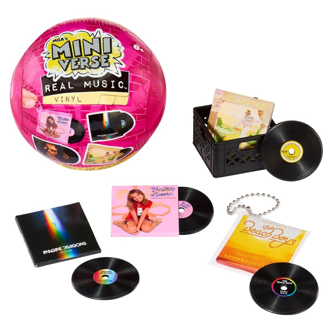 MGA's Miniverse Real Music Vinyl Mystery Pack