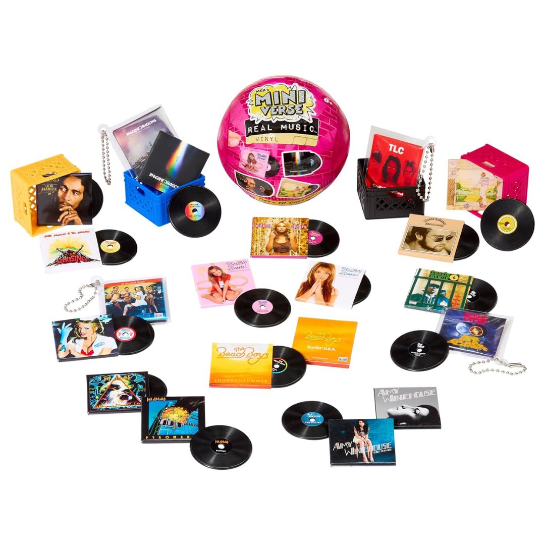 MGA's Miniverse Real Music Vinyl Mystery Pack