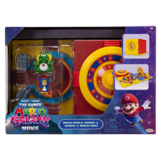 Nintendo Super Mario Galaxy Movie Minus World Playset