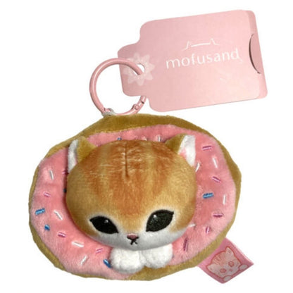 Mofusand Plush Keychain - Donut