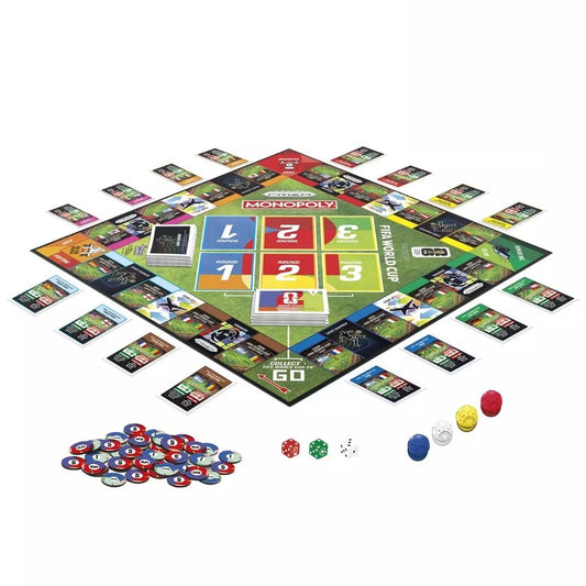 Monopoly Panini Prizm Fifa World Cup Board Game