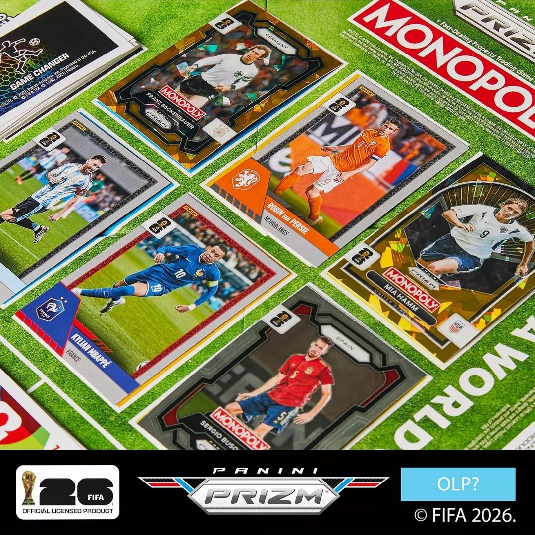 Monopoly Panini Prizm Fifa World Cup Board Game