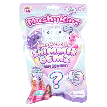 MushyKinz Mini Mystery Shimmer Gemz Taba Squishy