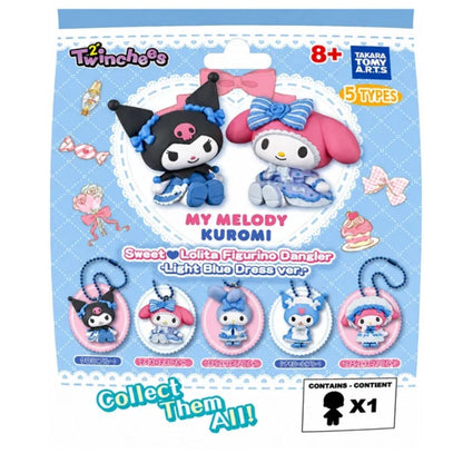 Twinchees My Melody & Kuromi Sanrio Sweet Lolita Dangler Blind Bag