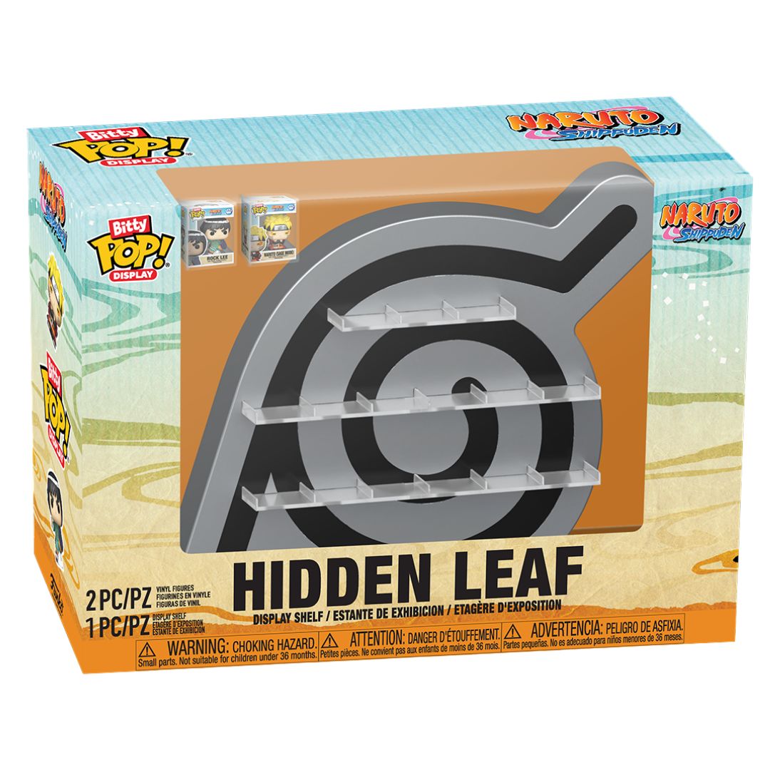 Bitty Pop! Display Naruto Shippuden Hidden Leaf