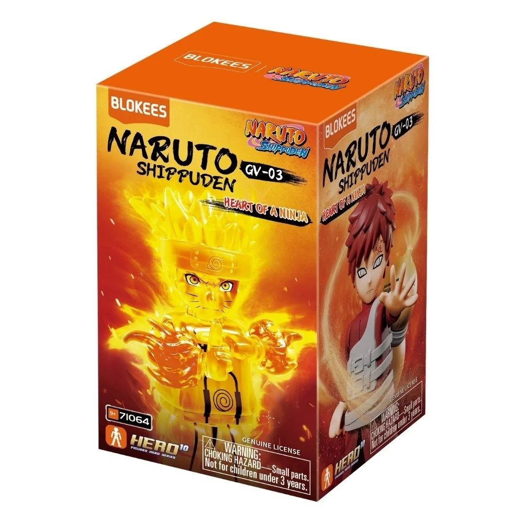 Blokees Saruto Shippuden GV-03 Heart of a Ninja Mystery Model Kit