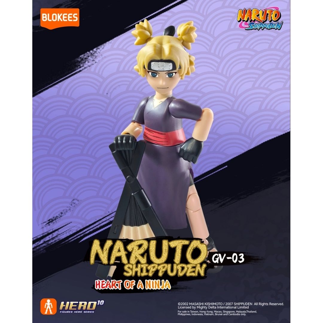 Blokees Saruto Shippuden GV-03 Heart of a Ninja Mystery Model Kit