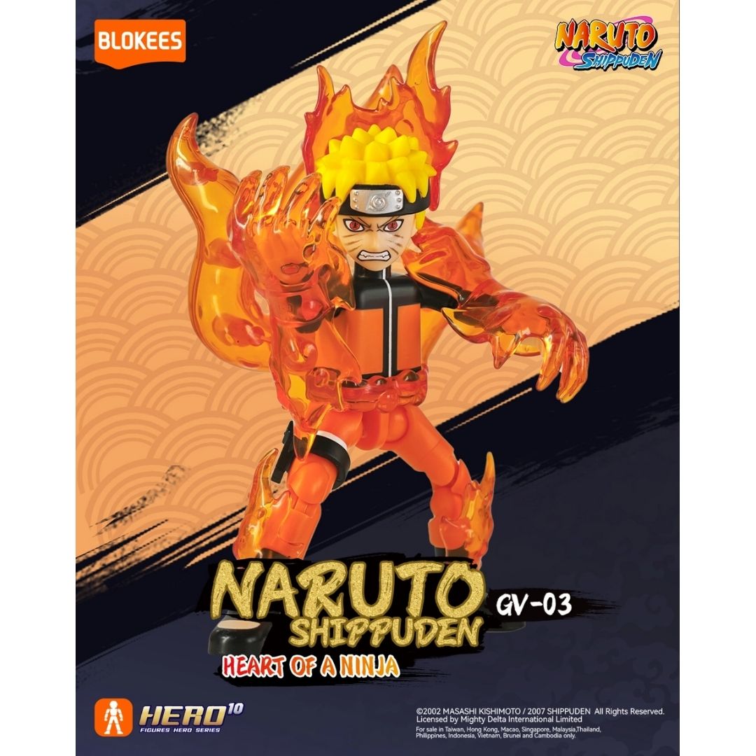 Blokees Saruto Shippuden GV-03 Heart of a Ninja Mystery Model Kit