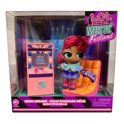 LOL Surprise! Music Festival Furniture Pack Neon Arcade