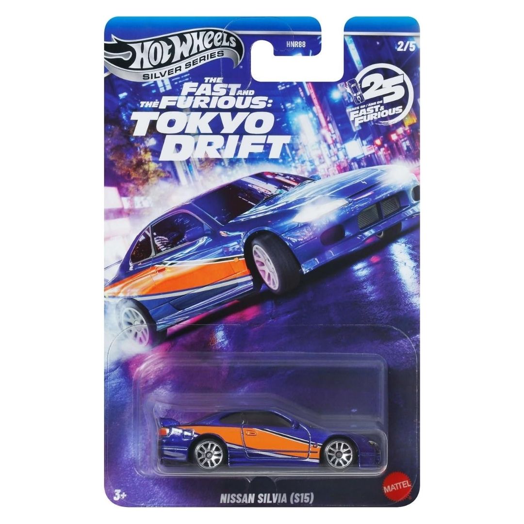 Hot Wheels Silver Series Fast & Furious Nissan Silvia (S15)