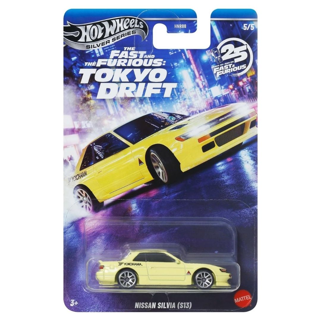 Hot Wheels Silver Series Fast & Furious Nissan Silvia (S13)