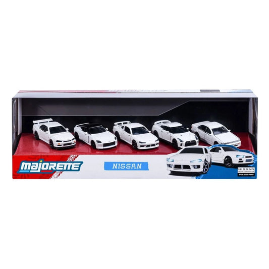 Majorette 5 Pack Die-Cast Nissan Edition