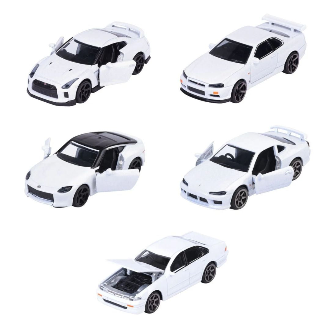 Majorette 5 Pack Die-Cast Nissan Edition