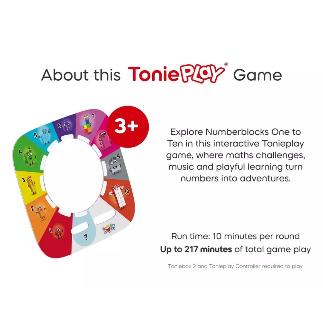 Tonies Tonieplay Numberblocks Learning Adventure