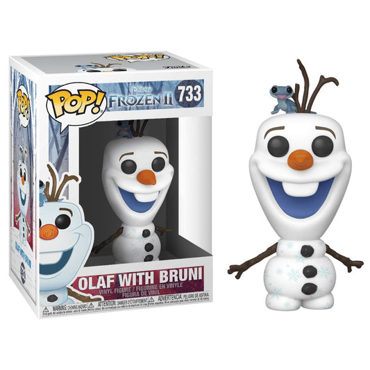 Pop! Vinyl - Disney Frozen 2 - Olaf with Bruni 733