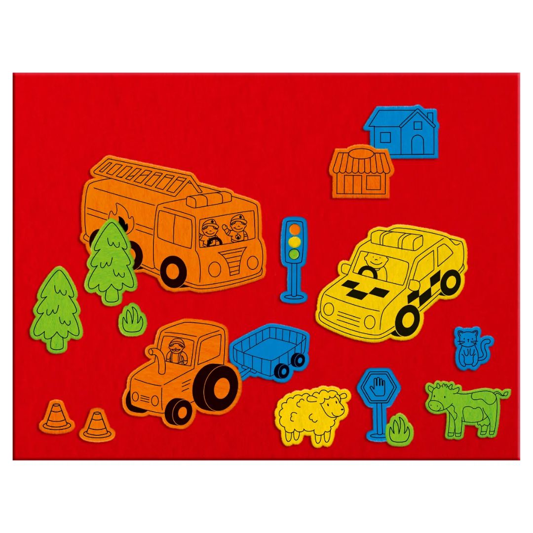 The Original Fuzzy Felt On The Go