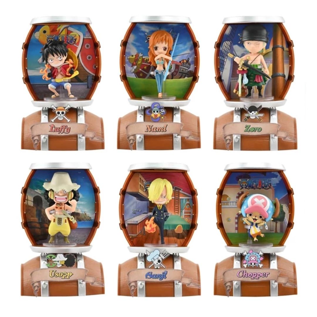 YuMe One Piece Barrel Capsule Figure Blind Box
