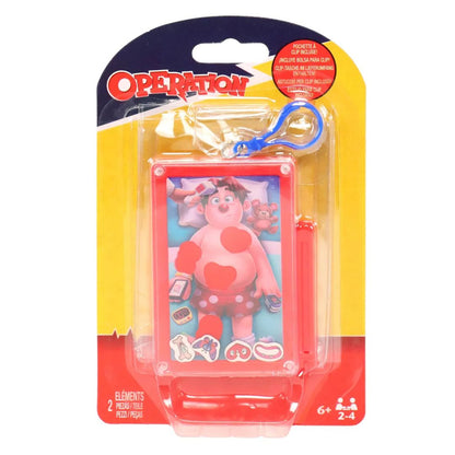 Hasbro Micro Clip-on Games Operation