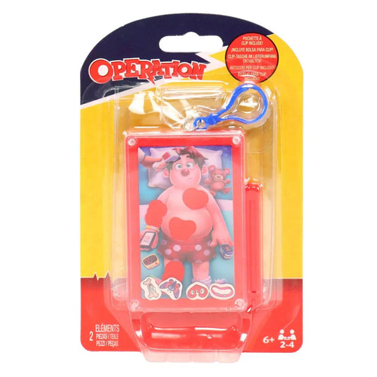 Hasbro Micro Clip-on Games Operation