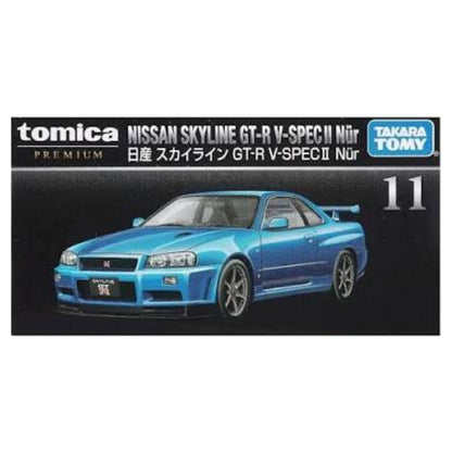 Tomica Premium Diecast #11 Nissan Skyline GT-R V-Spec II Nur