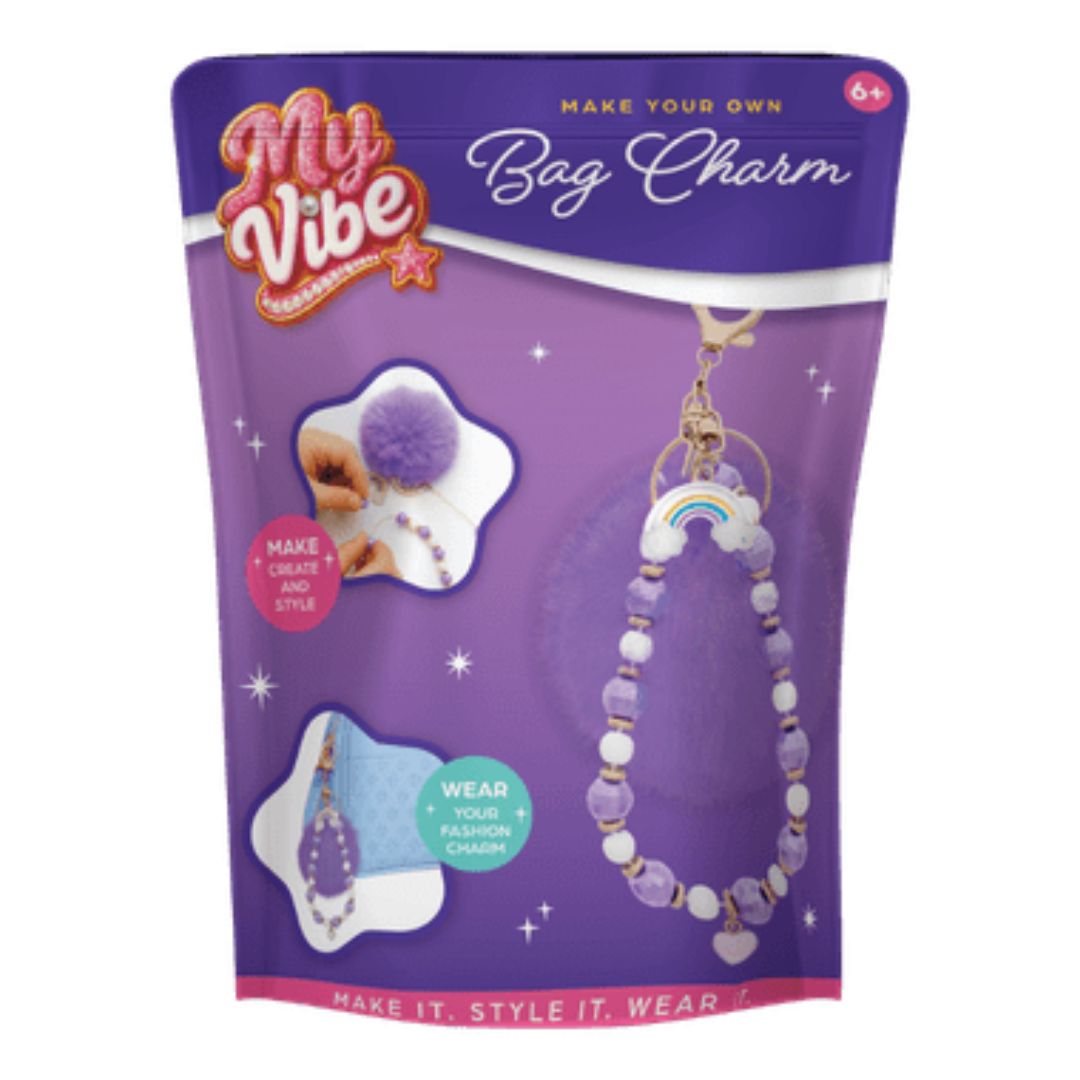 My Vibe Bag Charm - Lilac Dream