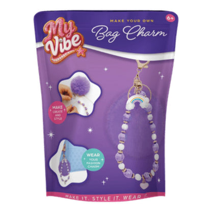 My Vibe Bag Charm - Lilac Dream