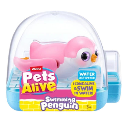 Pets Alive Swimming Penguin Pink