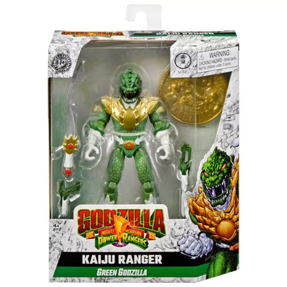 Godzilla vs Mighty Morphin Power Rangers Kaiju Ranger Green Godzilla