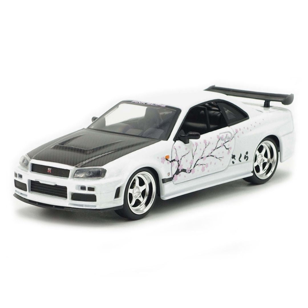 Pink Slips 1:32 Die Cast 2002 Nissan Skyline GT-R (R34)