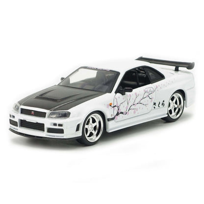 Pink Slips 1:32 Die Cast 2002 Nissan Skyline GT-R (R34)