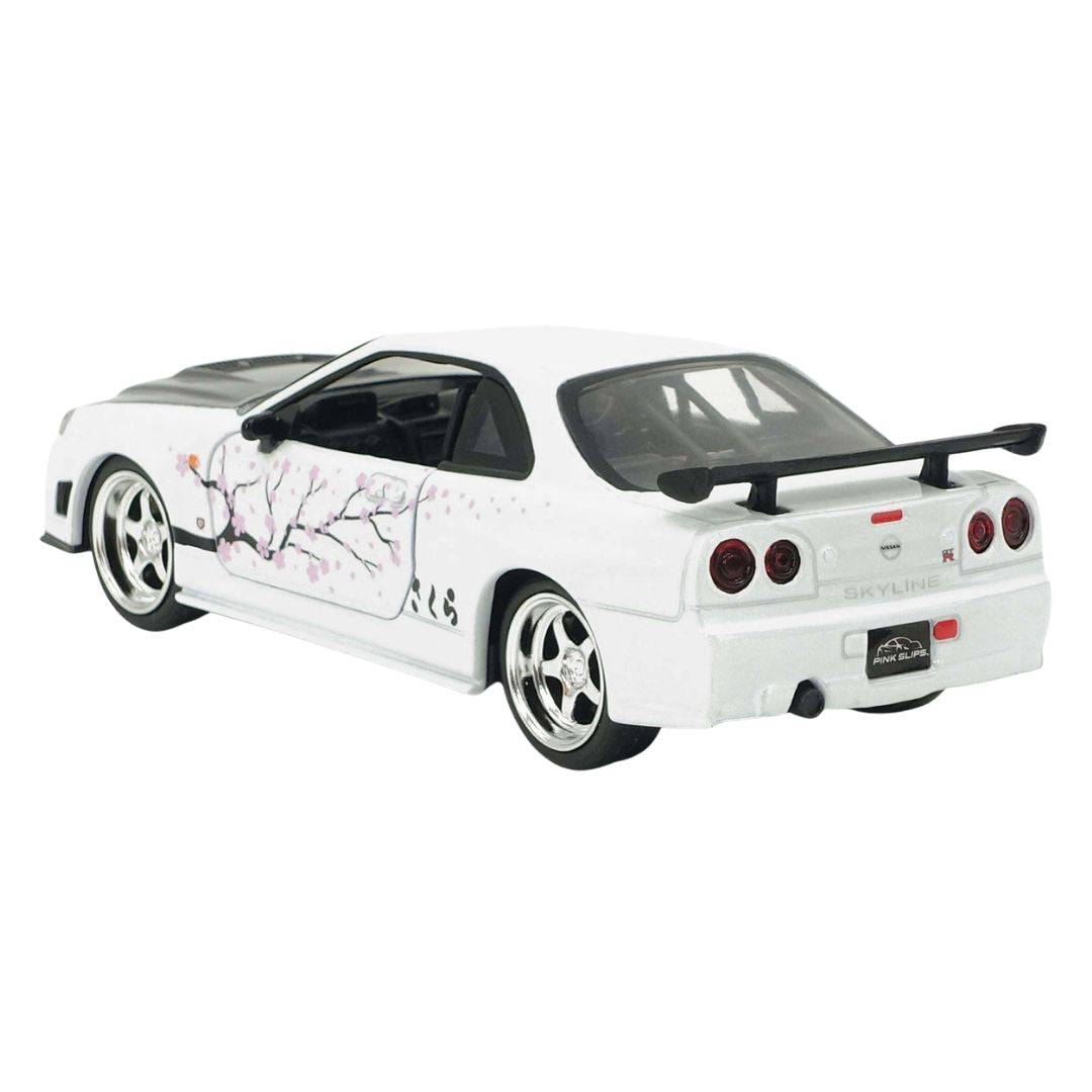 Pink Slips 1:32 Die Cast 2002 Nissan Skyline GT-R (R34)