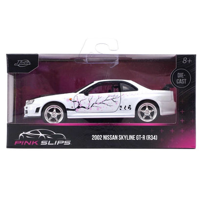 Pink Slips 1:32 Die Cast 2002 Nissan Skyline GT-R (R34)