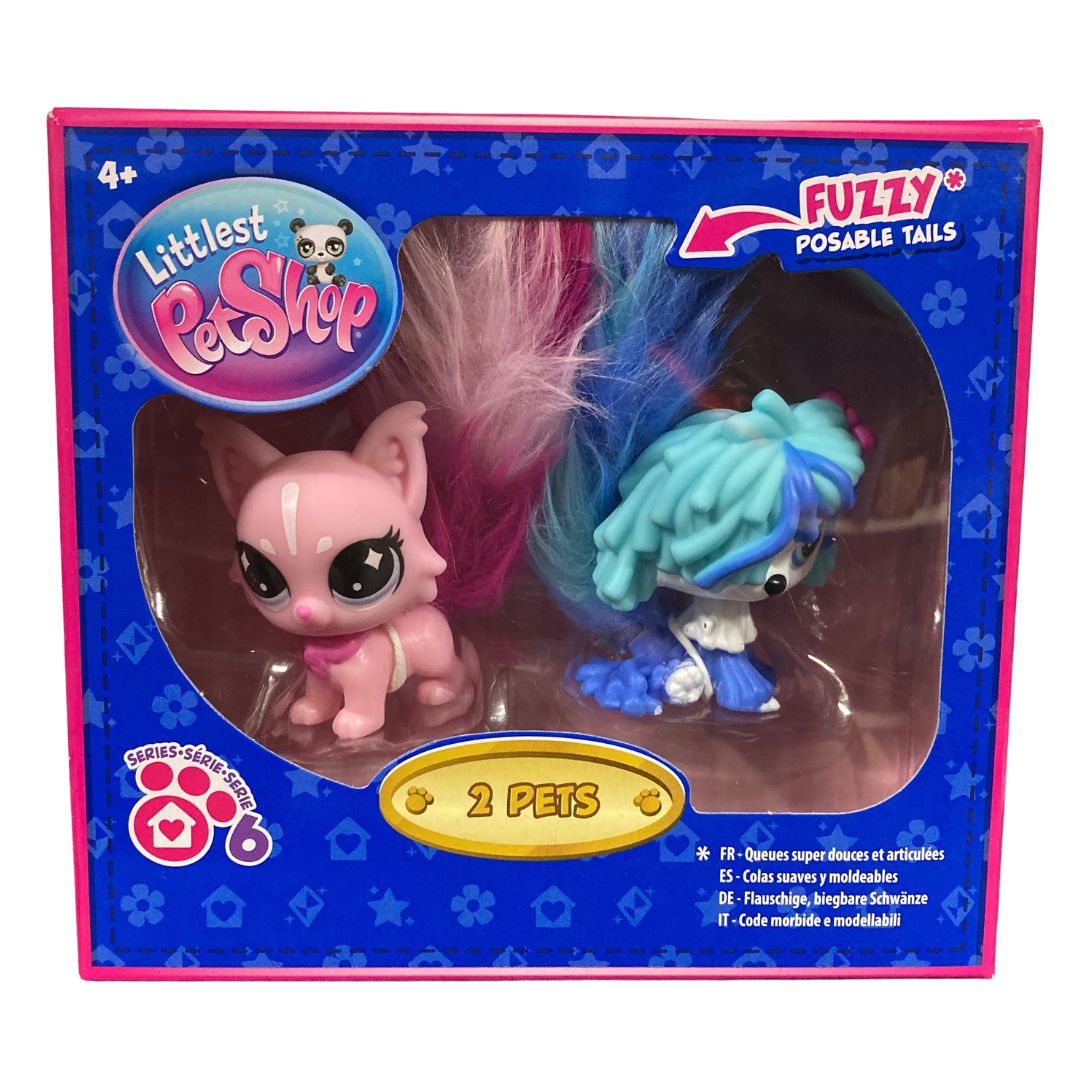 Littlest Pet Shop Series 6 Pet Pairs Cat & Dog