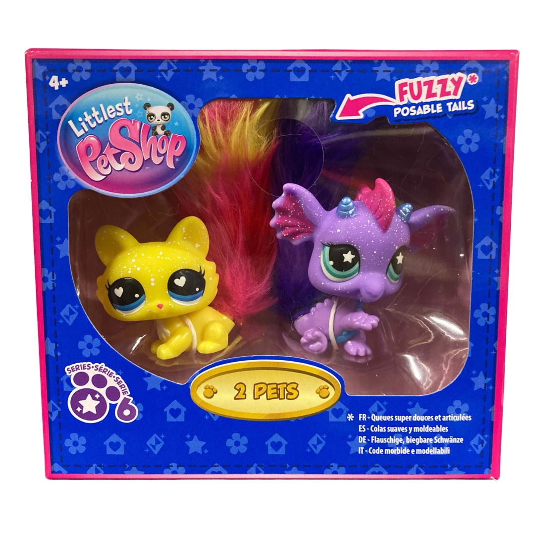 Littlest Pet Shop Series 6 Pet Pairs Cat & Dragon