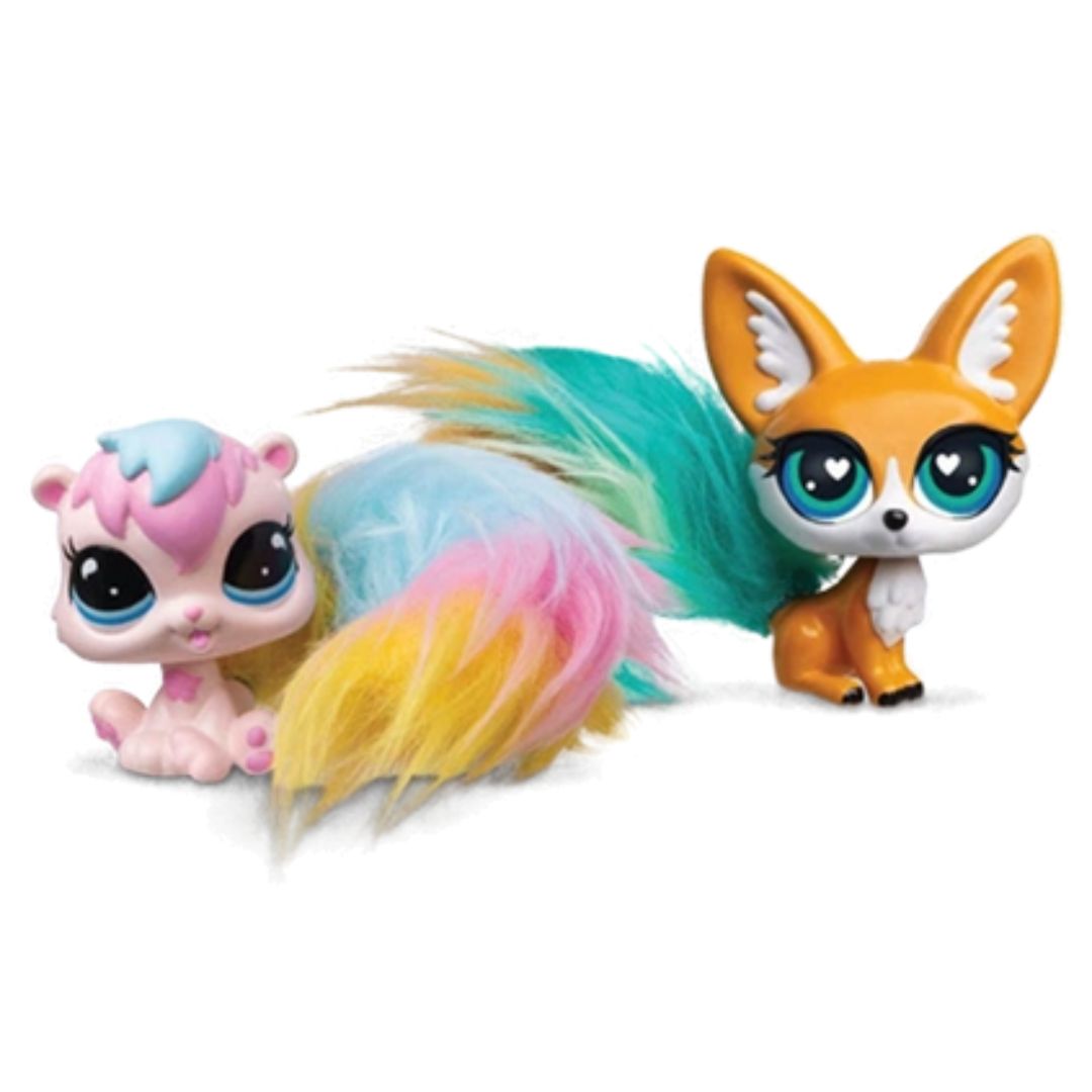 Littlest Pet Shop Series 6 Pet Pairs Squirrel & Fox