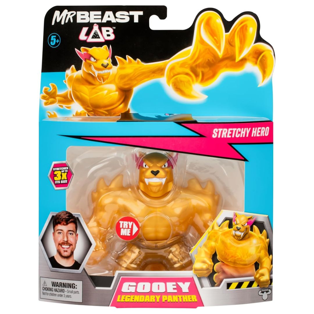 MrBeast Lab Stretchy Hero Gooey Legendary Panther